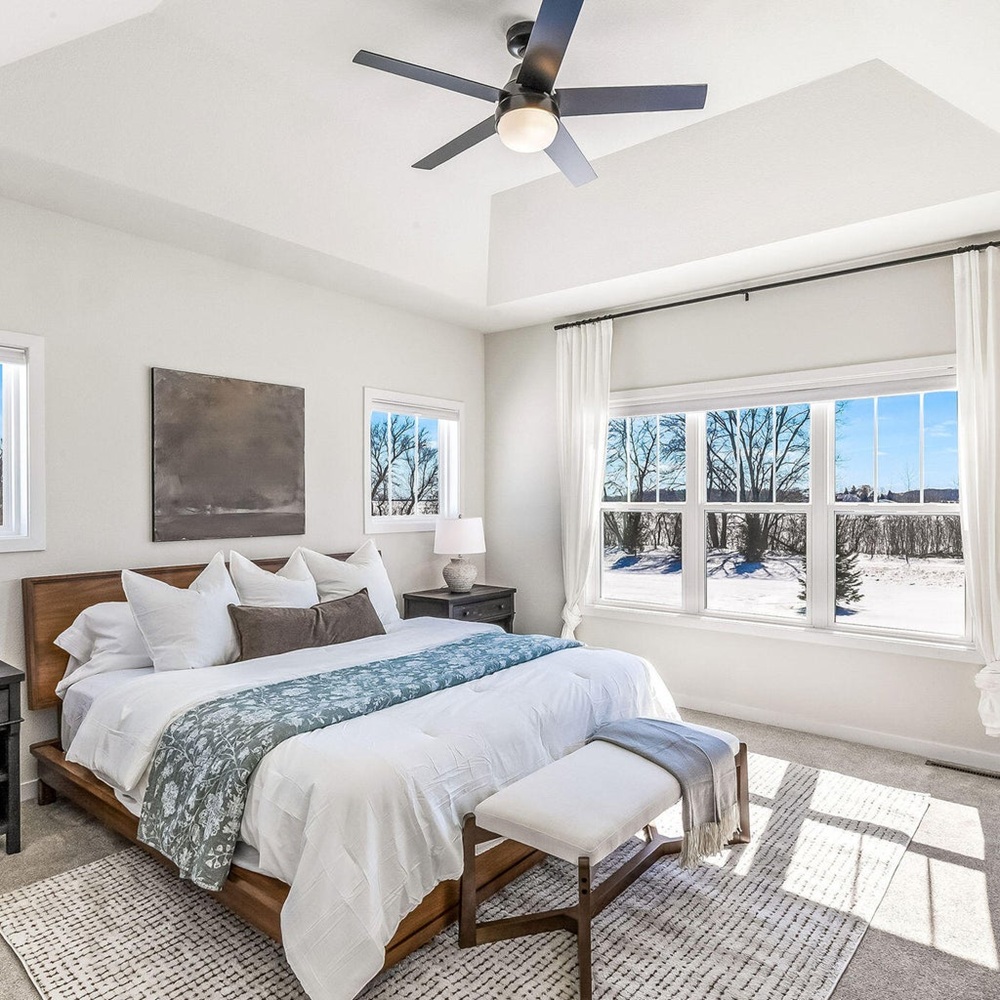 strategic home staging and design that highlights layout