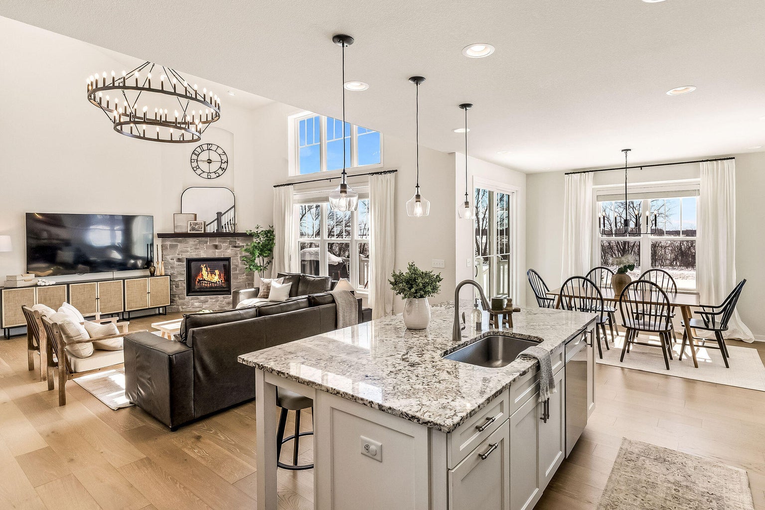 Modern listing setup showing home staging near me in Brookfield, WI
