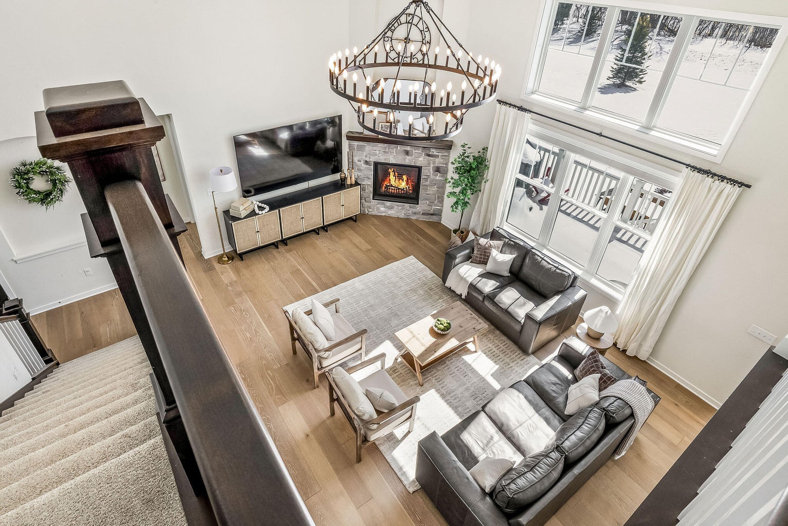 Modern listing setup showing home staging near me in Milwaukee County, WI