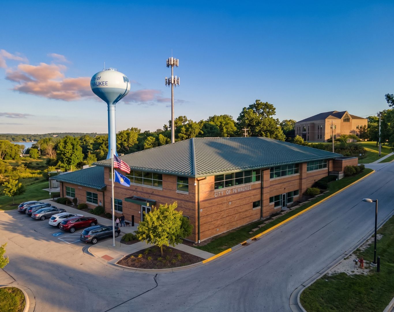 Pewaukee City Hall, Pewaukee, WI