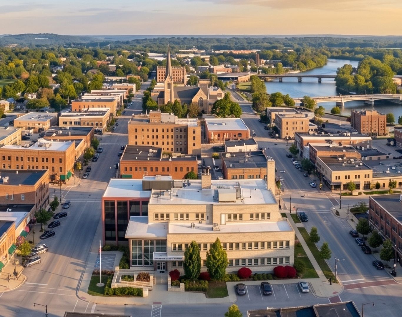 Waukesha County Courthouse, Waukesha County, WI