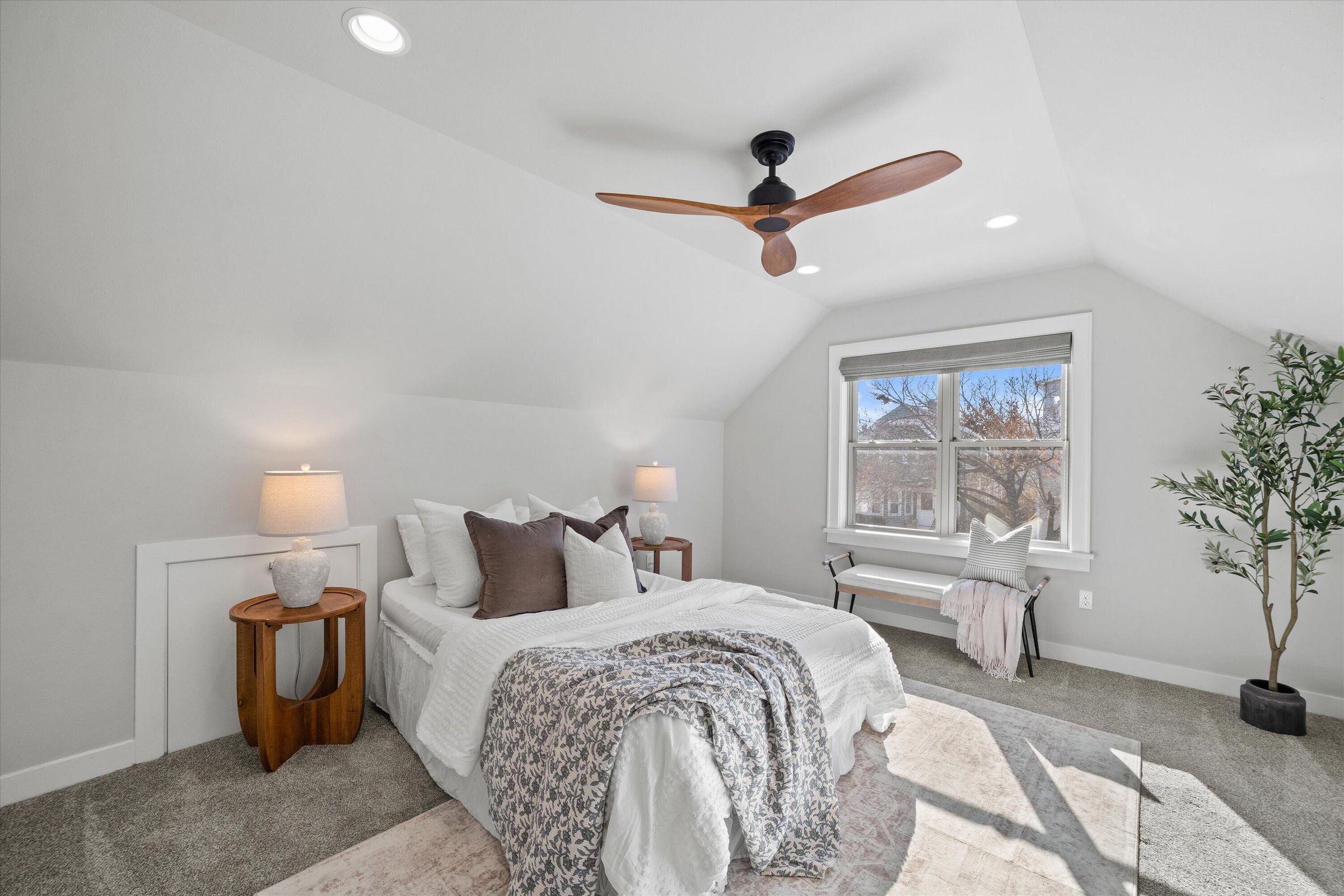 Bright and inviting interior styled for Home Staging in Hales Corners, WI